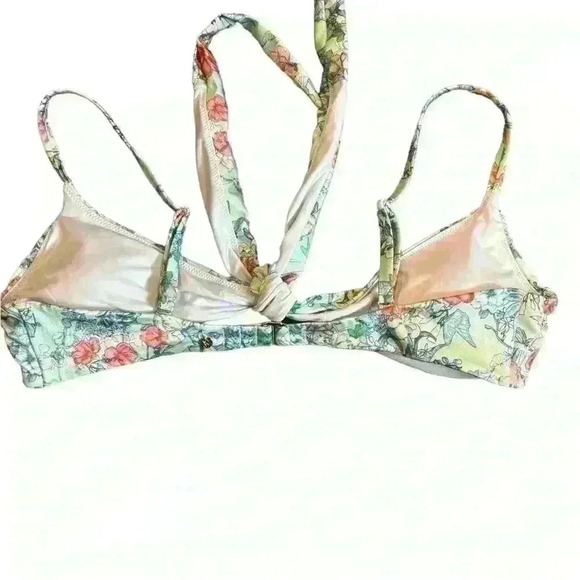 Victoria’s Secret Bathing suit Wrap Style Top  Size Medium Adjustable Straps - Picture 5 of 7